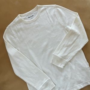 Madewell Men's Waffle-Knit Long-Sleeve Tee